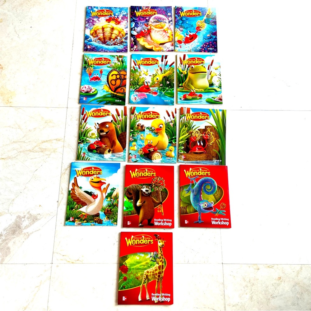 McGray Hill Wonder educational books bundle